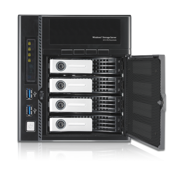 Thecus Windows Storage Server Essentials搭載サーバーで